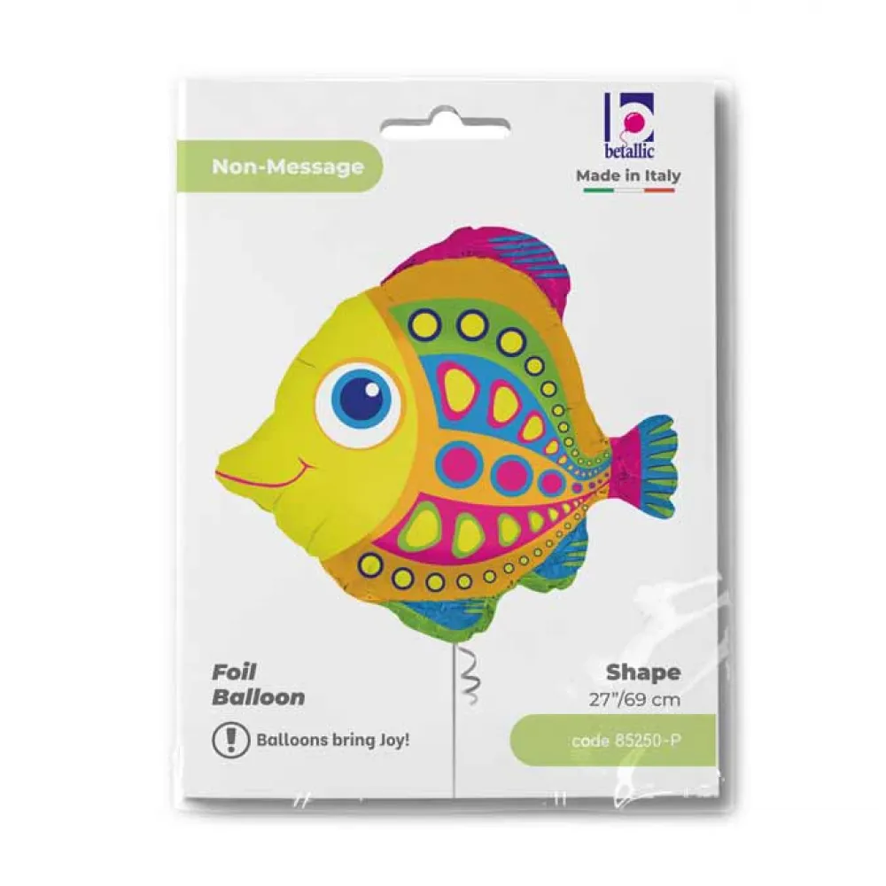 Balon Folie Figurina Pestisor Colorat 56cm Grabo