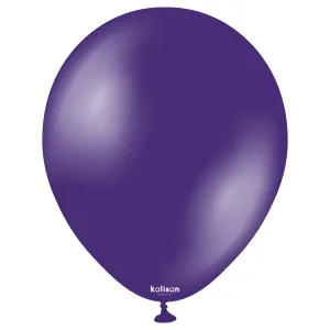 SET 50 Baloane Latex 28cm Violet Metalic 7023