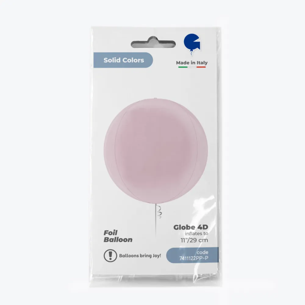 Balon Folie Sfera 4D Roz 29cm Grabo
