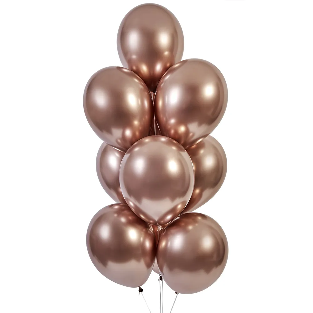 Baloane Latex 13cm Shiny Rose Gold AB50.96