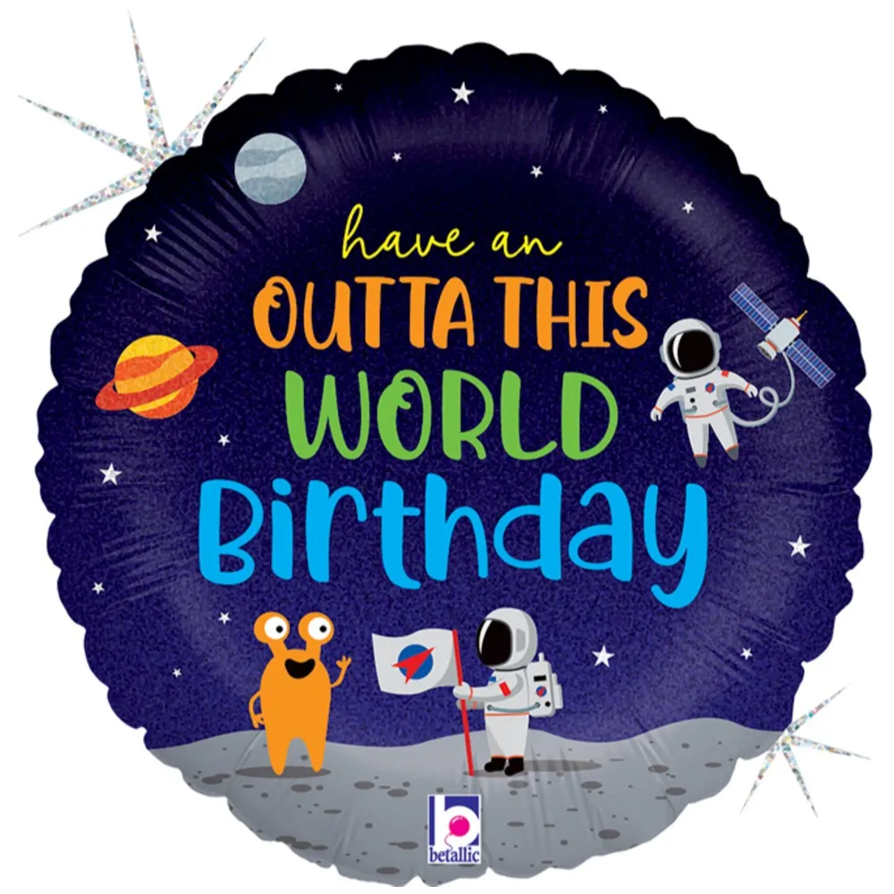 Balon Folie HB Galaxie 46 cm Grabo