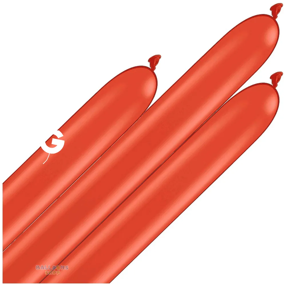 Baloane Latex Modelaj 5/152cm Standard Rosu D4.Q260.45