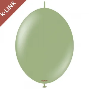 Baloane Latex 30cm K-Link Eucalyptus Retro 8008 31280082
