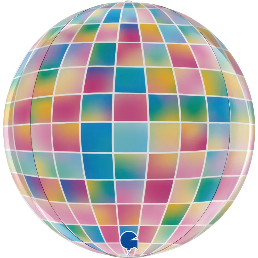 Balon Folie Sfera 4D Disco Ball 38 cm Grabo