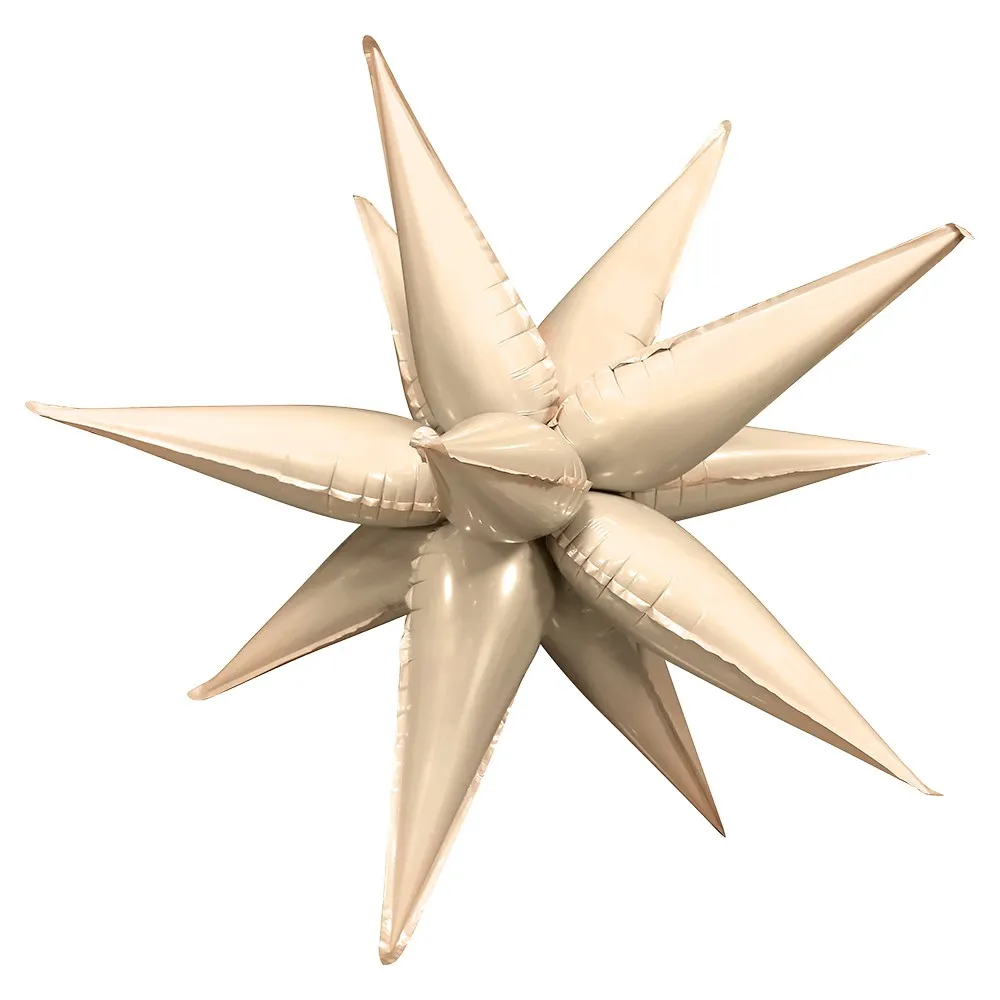 Balon Folie Stea Magica Caramel 66cm