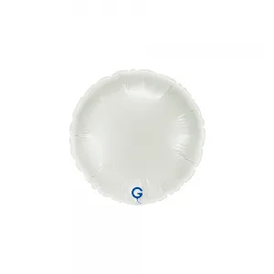 Balon Folie Rotund Alb 10 cm Grabo