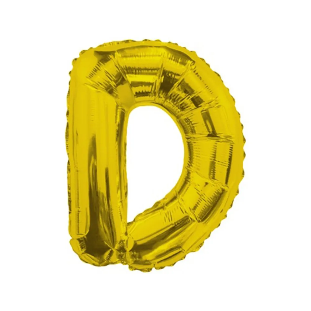 Balon folie 35cm litera D AURIU 35071-14