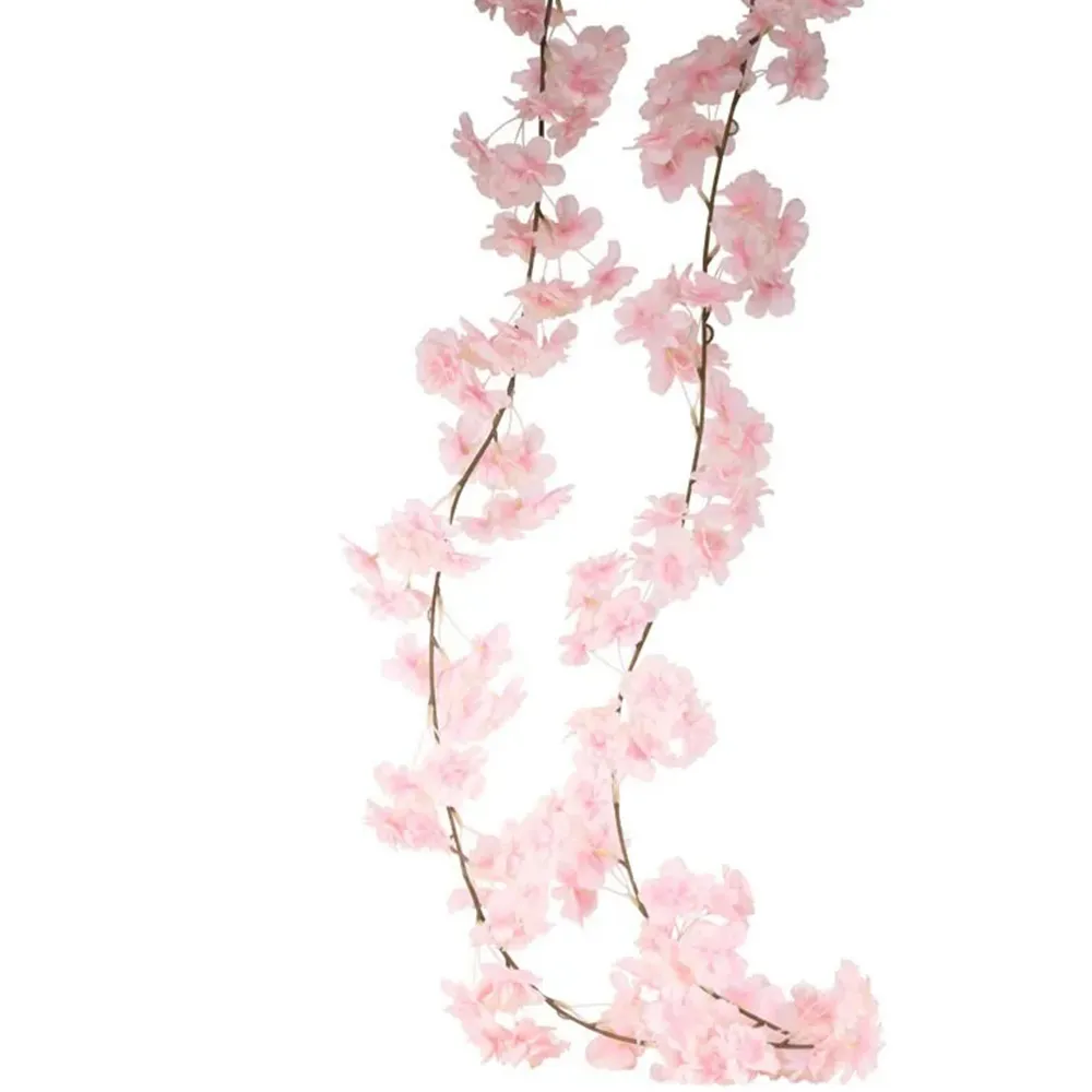 Ghirlanda flori de cires roz 210cm