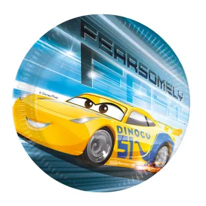 Set 8 Farfurii Petrecere 20cm Cars Victory is Mine