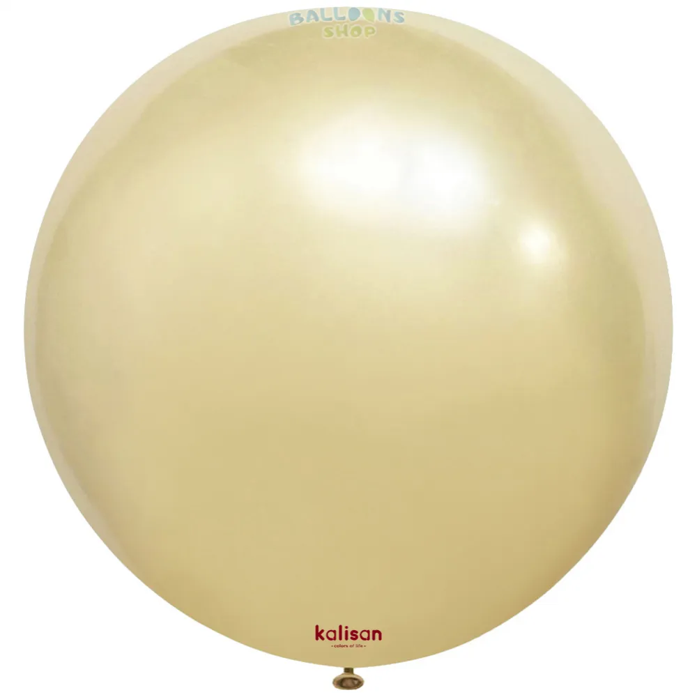 Balon Jumbo Latex 90cm Aura Antique Gold 7085