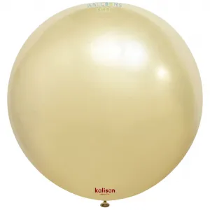 Balon Jumbo Latex 90cm Aura Antique Gold 7085