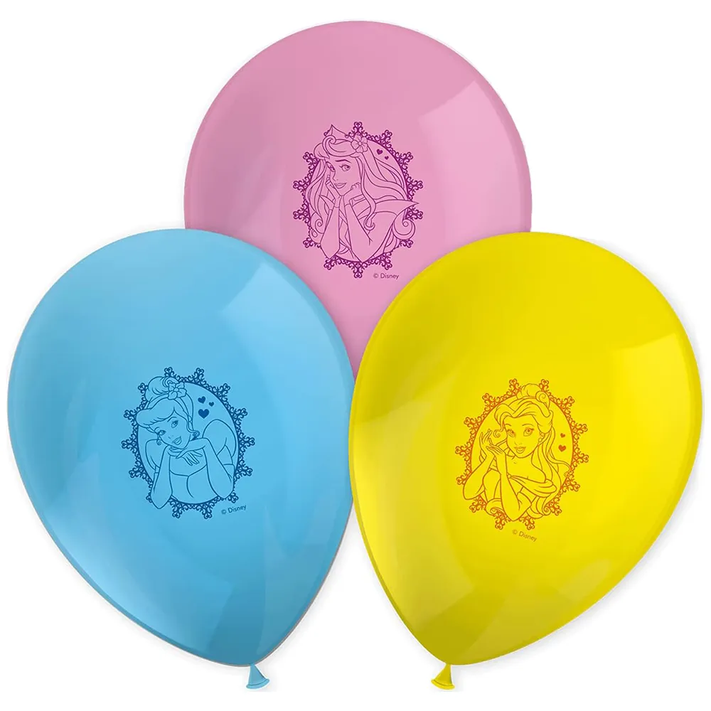 Set 8 Baloane Latex 28cm Printese Disney