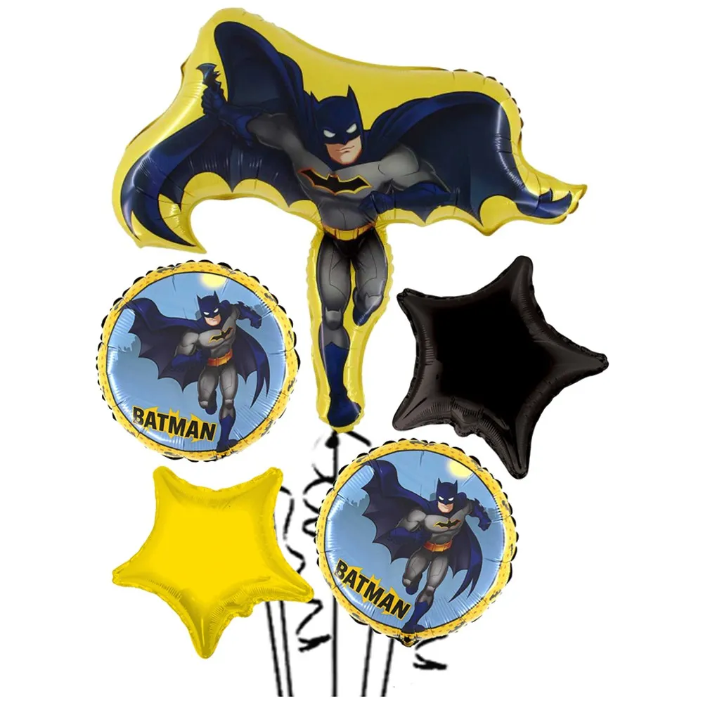 Buchet 5 baloane folie Tematica Batman 2022162