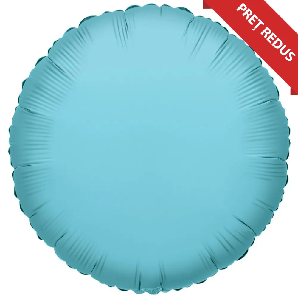 Balon folie 45 cm rotund bleu 34050