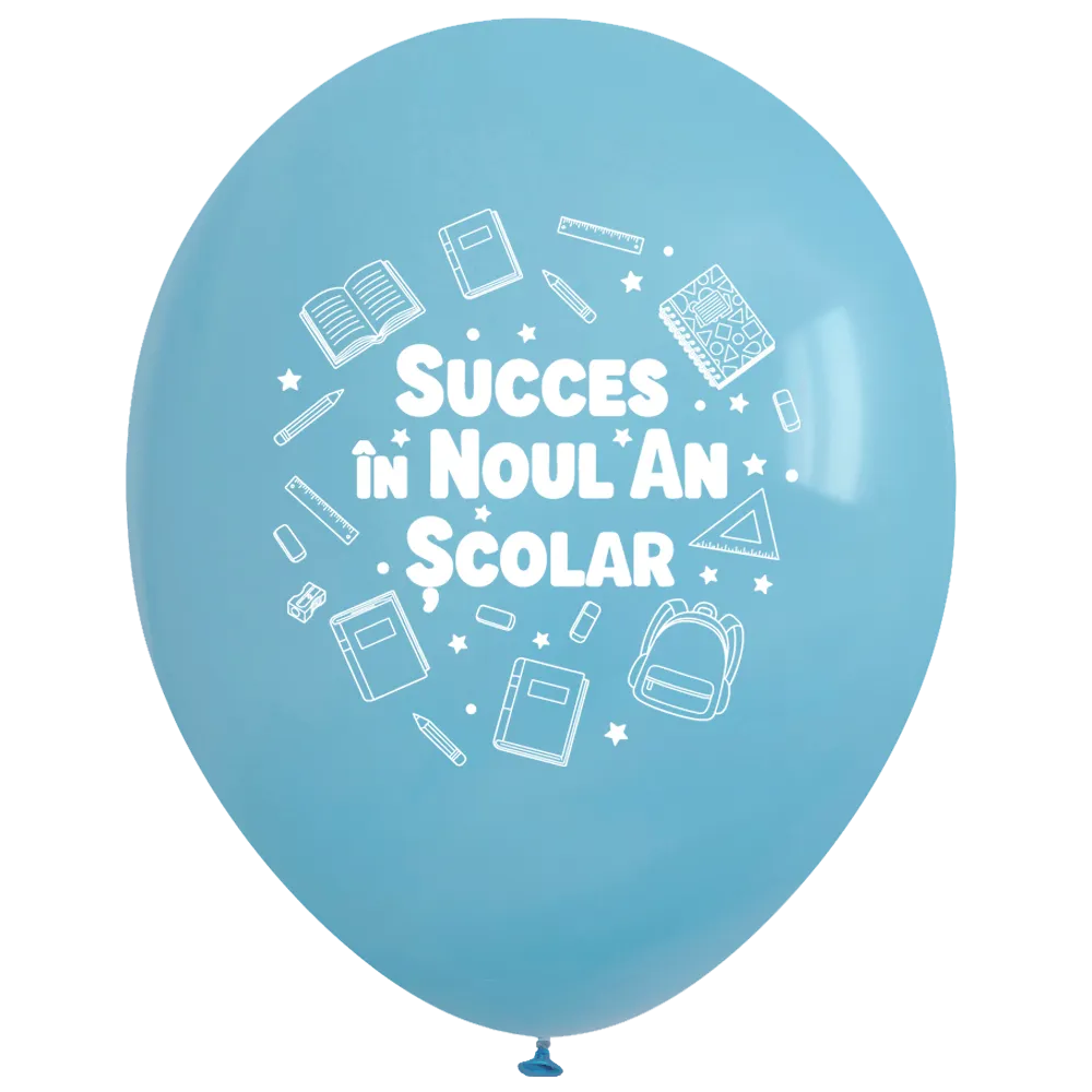 Set 30 Baloane personalizate Succes in noul an scolar! BLS202545