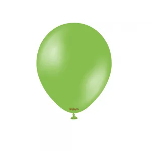 SET 50 Baloane Latex 13cm Lime Metalic 7014