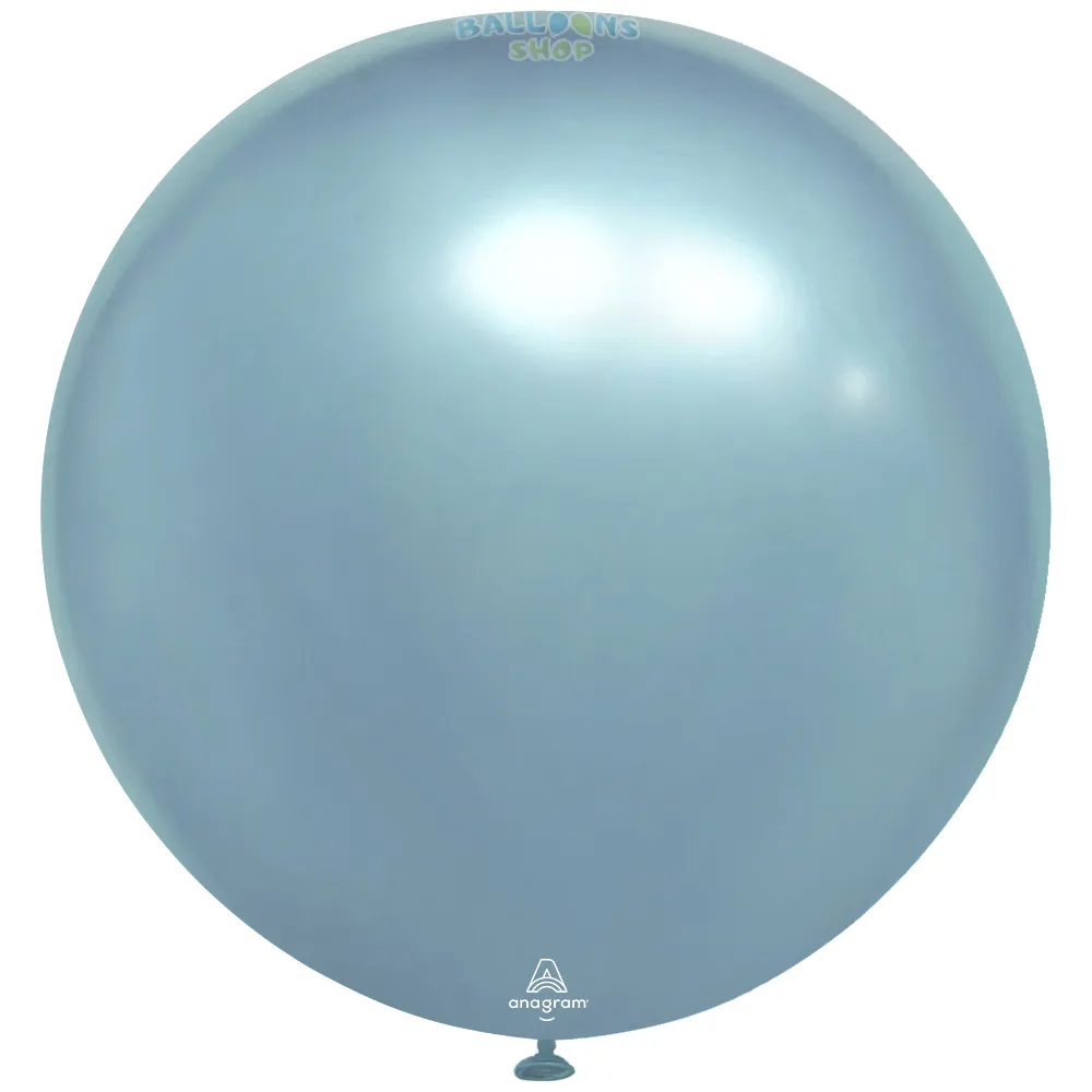 Balon Latex Jumbo 60cm Satin Luxe Pastel Blue ANAGRAM 4821675