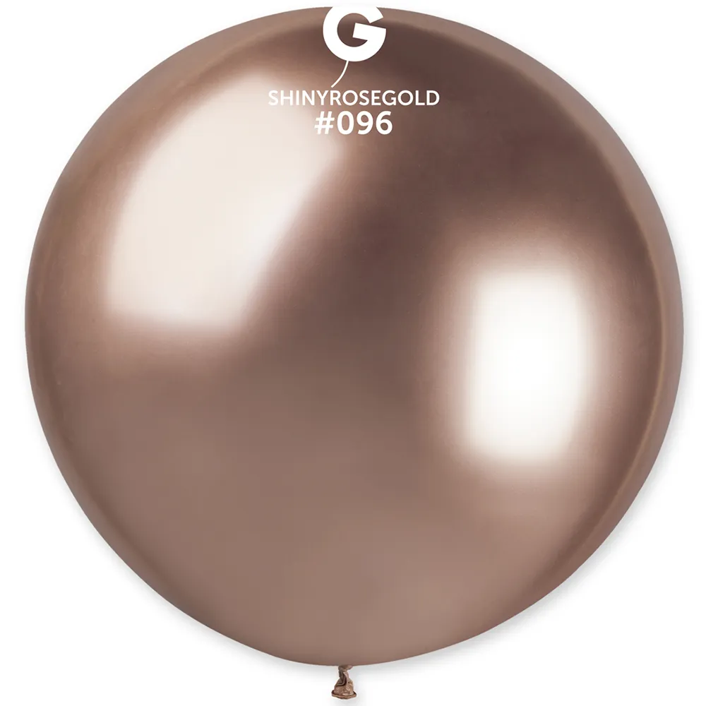 Baloane Latex Jumbo 80cm Shiny Rose Gold GB30.96