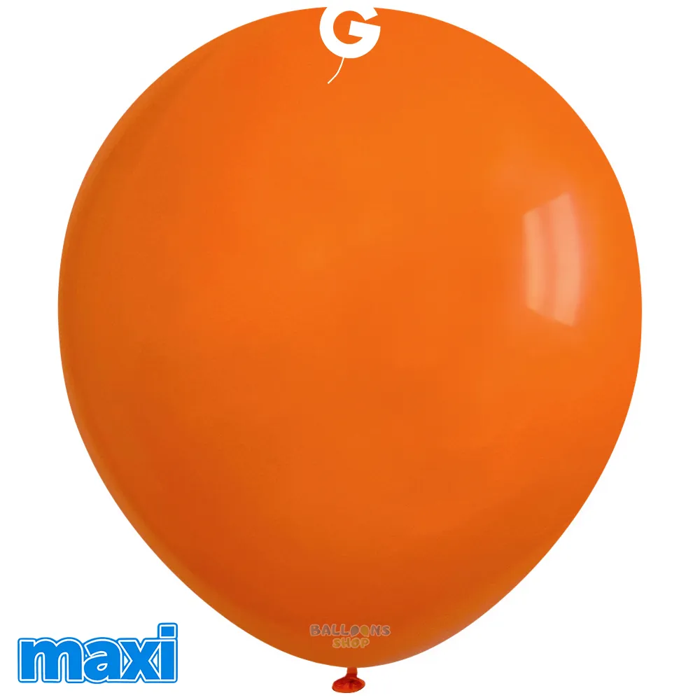 SET 500 Baloane Latex 30cm Standard Portocaliu MAXI G110.04