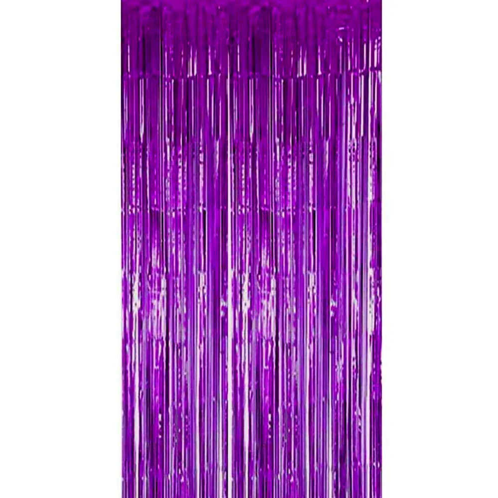 Perdea din folie metalizata Mov 100x190cm