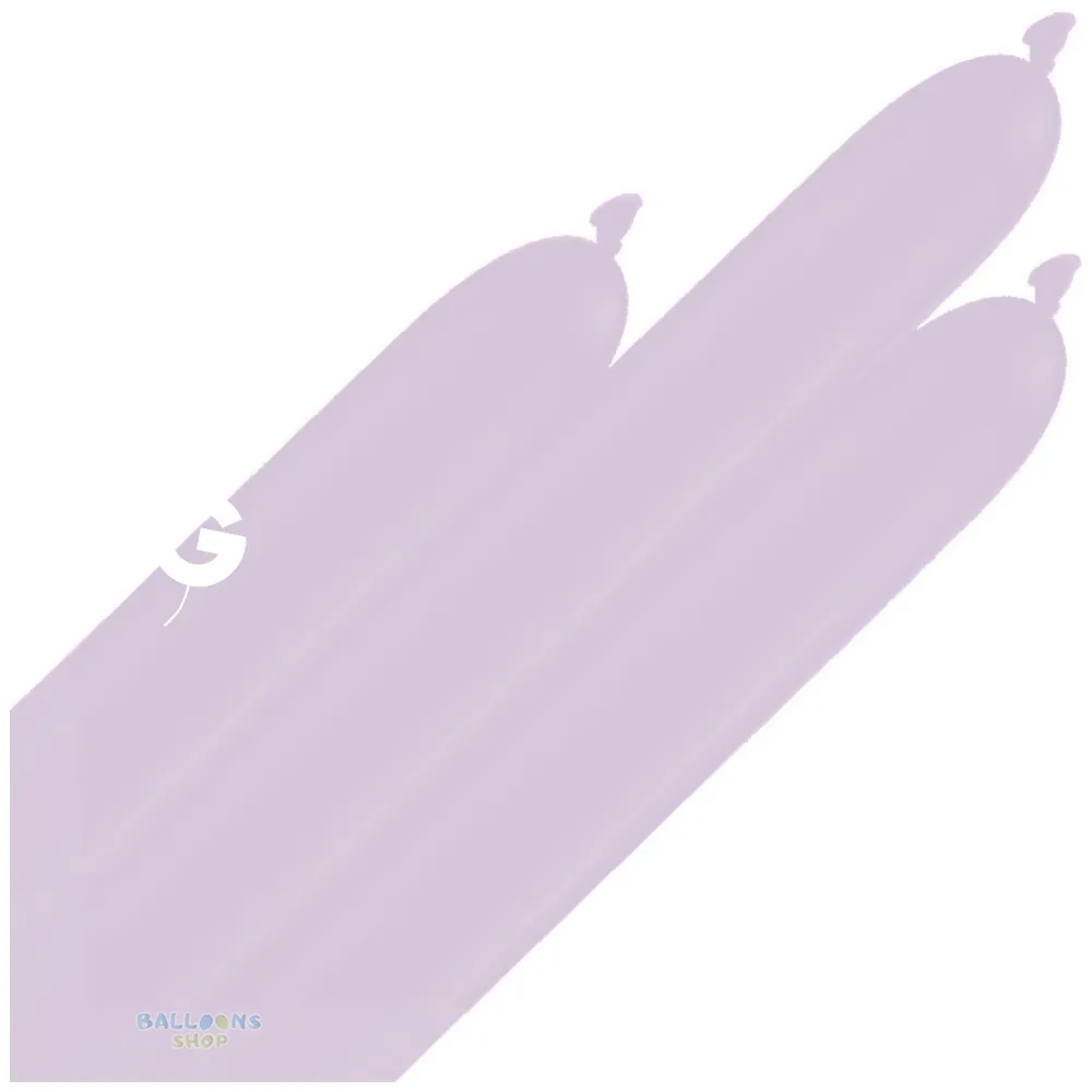 Baloane modelaj macaron 152 x 5 cm Lilac Q260.79