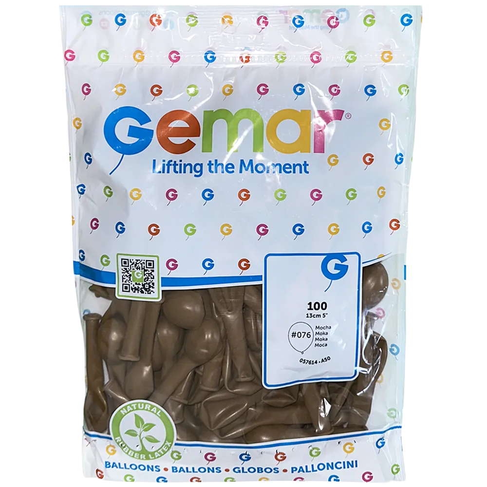 Baloane Latex 13cm Natural Mocha A50.76