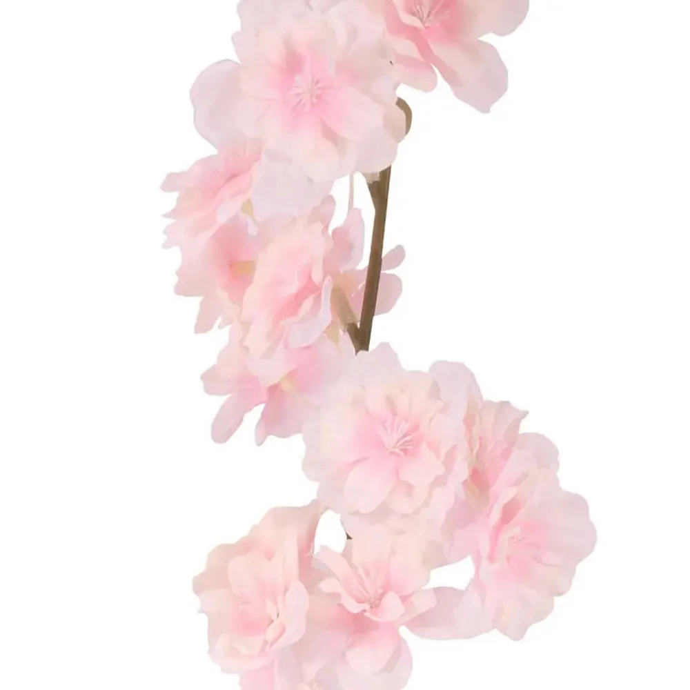 Ghirlanda flori de cires roz 210cm