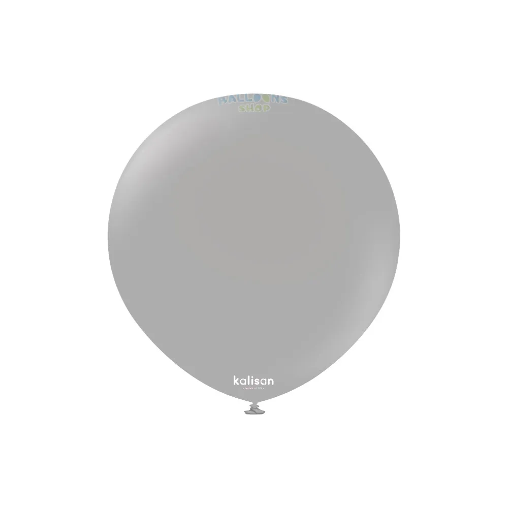 Baloane latex 13cm Gri Standard 2335