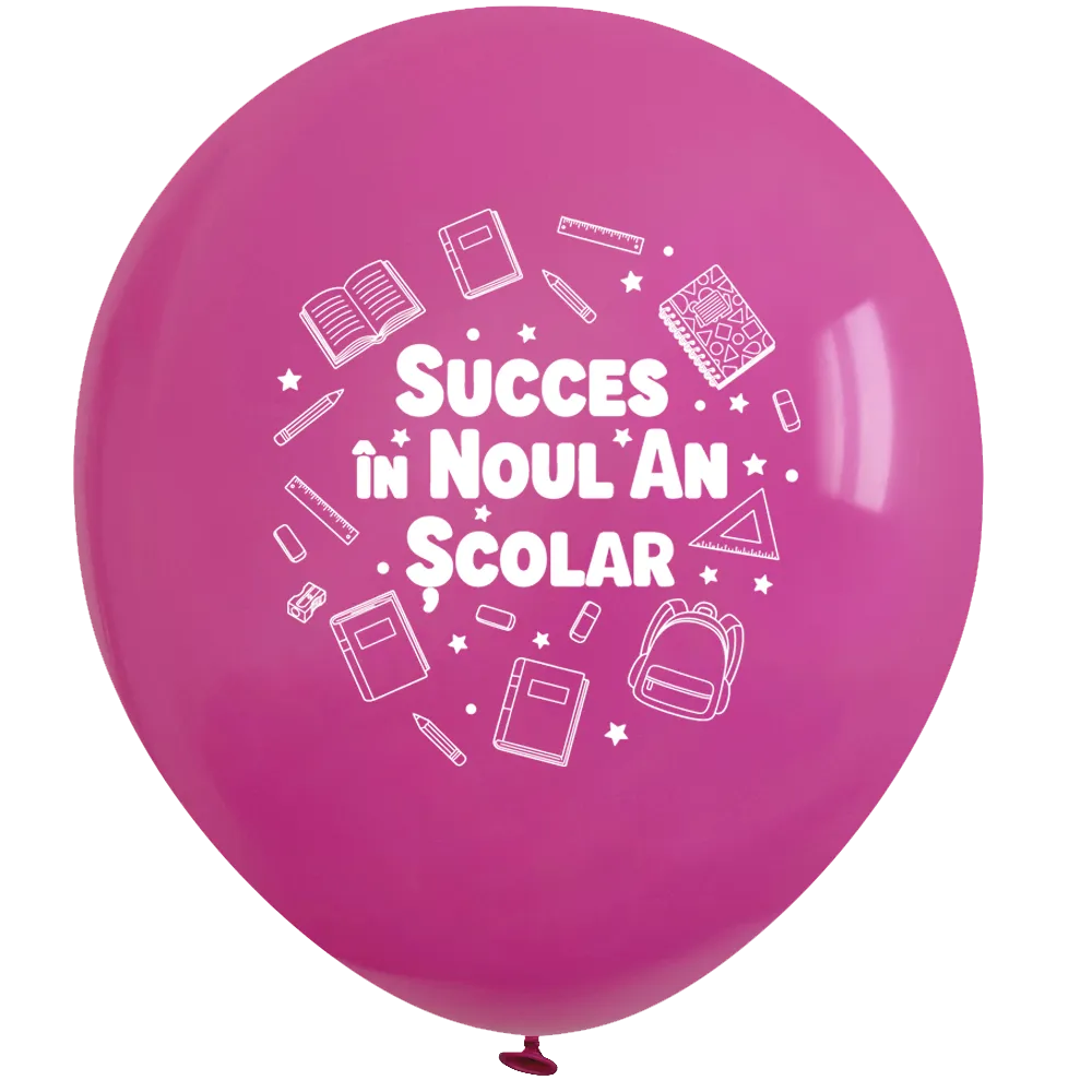 Set 30 Baloane personalizate Succes in noul an scolar! BLS202545