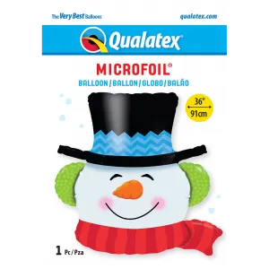 Balon Folie Figurina Cap Om de Zapada 91cm 19040 QUALATEX