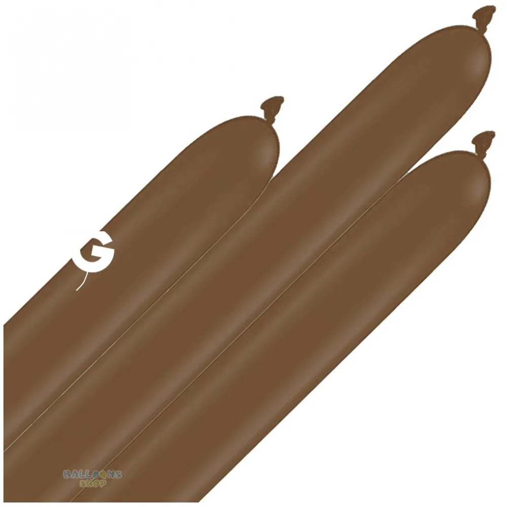 Baloane Latex Modelaj 8/152cm Standard Maro D6.Q360.48
