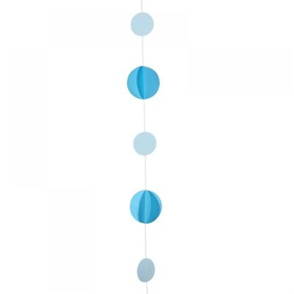 Panglica decorativa - Cerculete Bleu 165cm PA6032