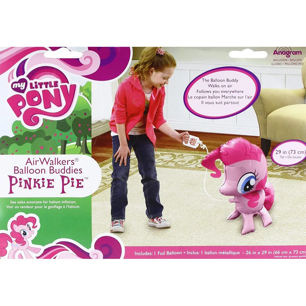 Balon Folie Airwalker Balloon Buddies My Little Pony Pinkie Pie 2 66x73cm AMS 26385
