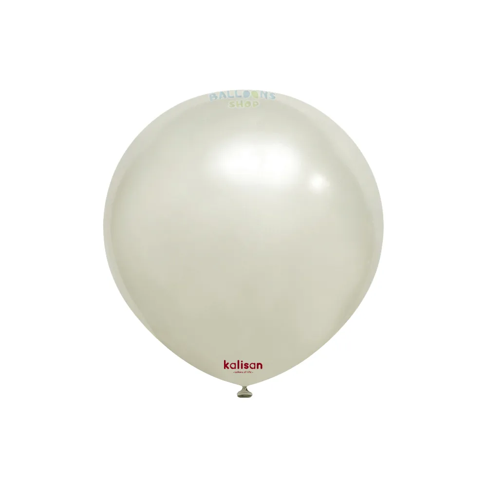 Baloane Latex 13cm Aura Ivory White 7083