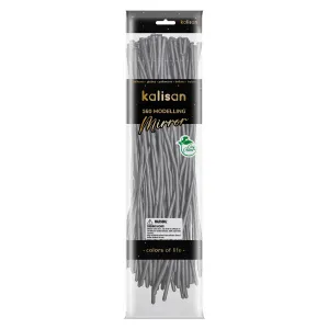 SET 50 Baloane Latex Modelaj Mirror Silver Nozzle Up 160M 5002