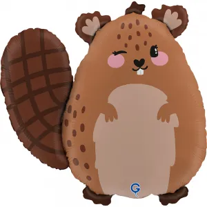 Balon Folie Figurina Castor 53cm