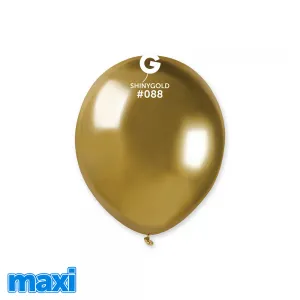 SET 1000 Baloane Latex 13cm Shiny Auriu MAXI AB50.88