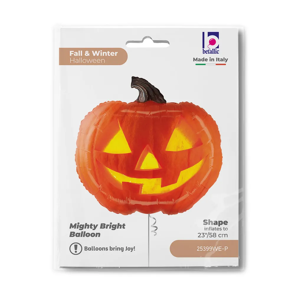 Balon Folie Figurina Dovleac de Halloween 58cm