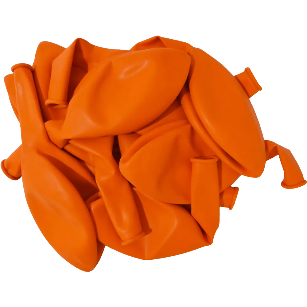 Balon Latex Jumbo 60cm Standard Portocaliu -16