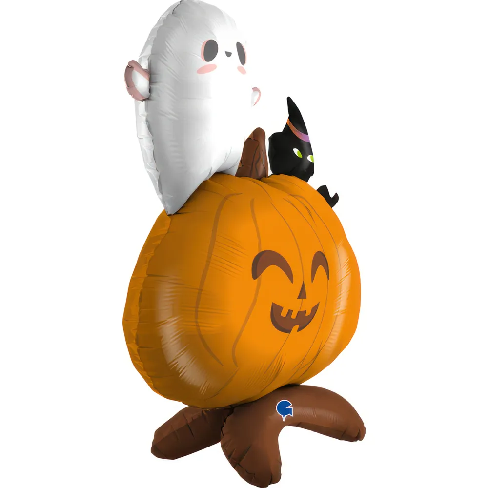 Balon Folie Figurina Happy Pumpkin 76cm