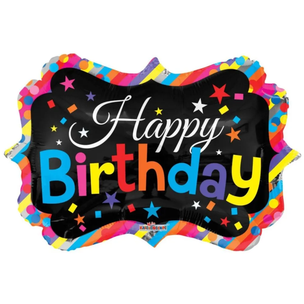 Balon folie Happy Birthday Banner