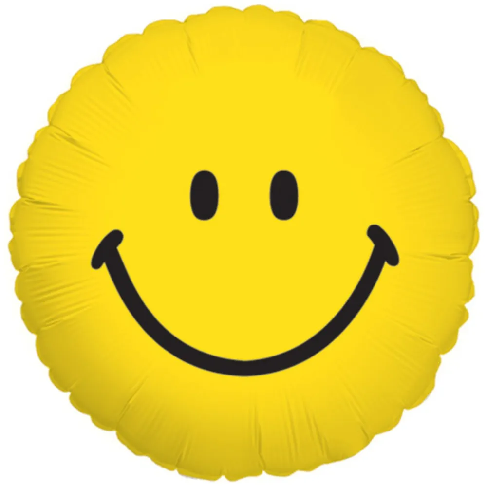 Balon Folie 45cm Emoticon Smiley Face
