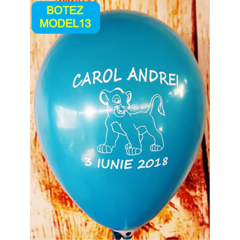 Baloane personalizate botez-BM13