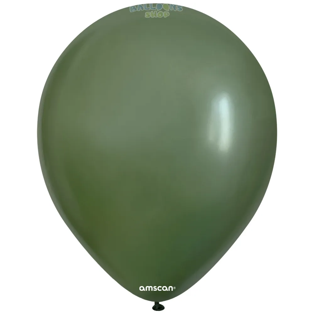 Balon Latex Jumbo Fashion Eucalyptus 35cm Amscan 9917511