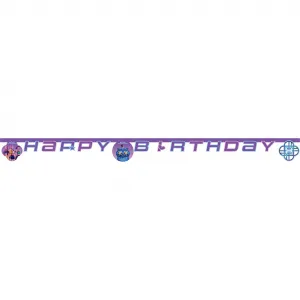Banner Petrecere Happy Birthday Litere K-POP Demon Hunters