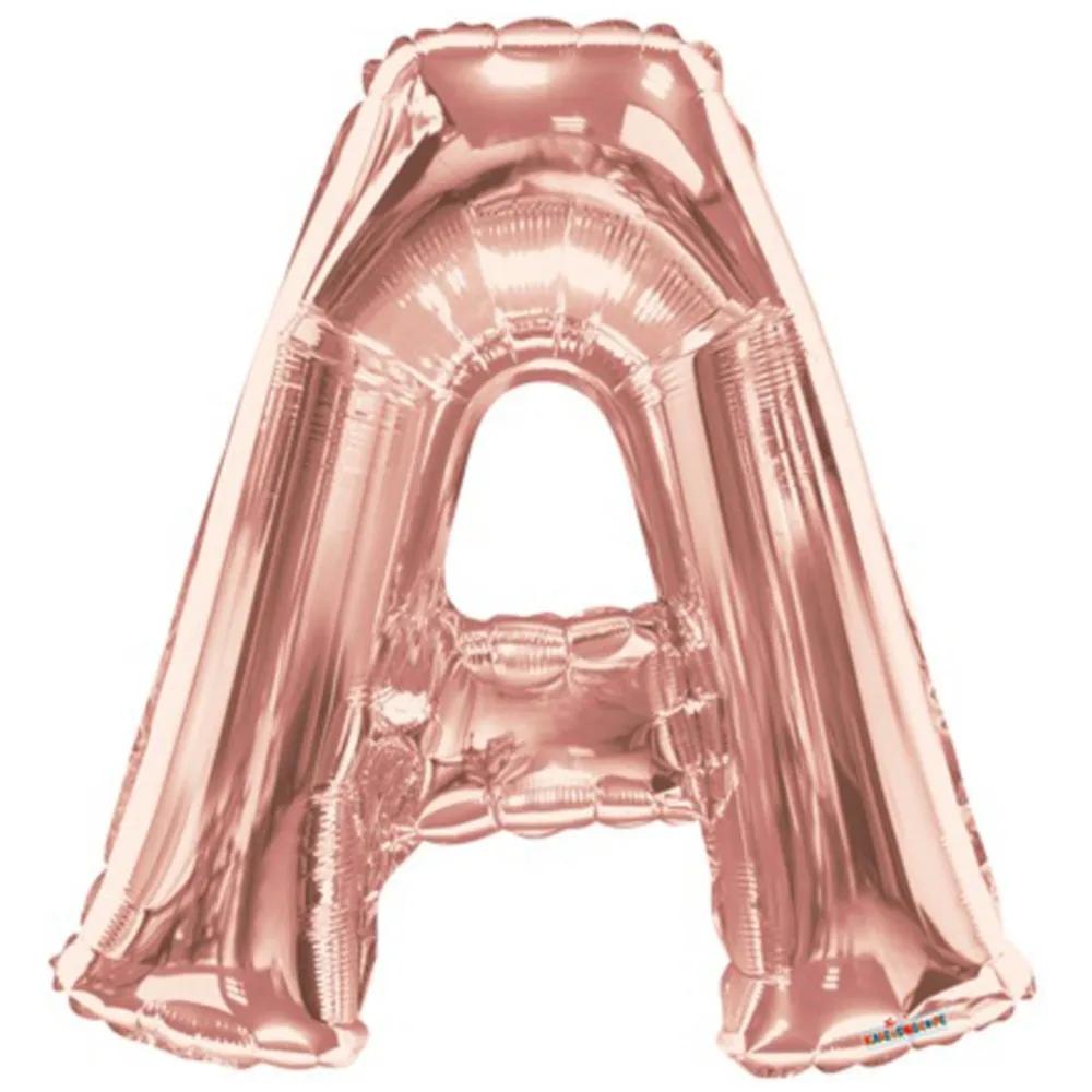 Balon folie litera A Rose-Gold 15610-34