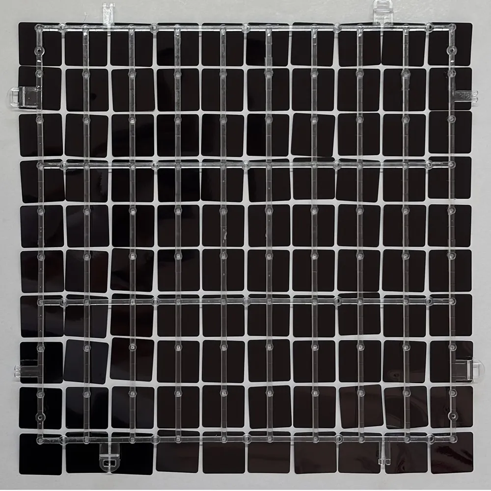 Panou Paiete Negre 30x30cm