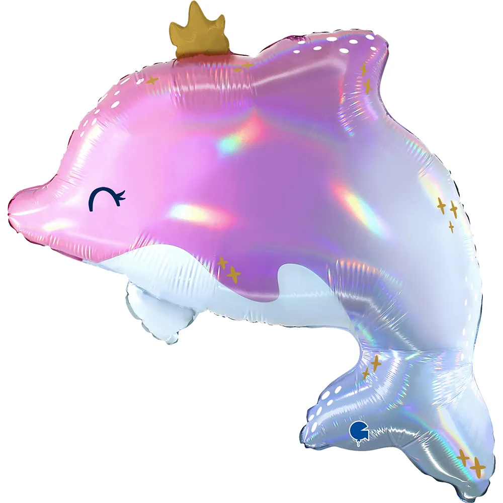 Balon Folie Figurina Delfin Glowy 69cm