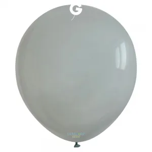 Baloane Latex 26cm Gri Standard G90.70