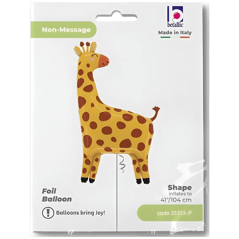 Balon Folie Figurina Girafa 104cm Grabo